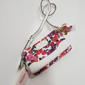 Juicy Couture Floral Print Crossbody Purse